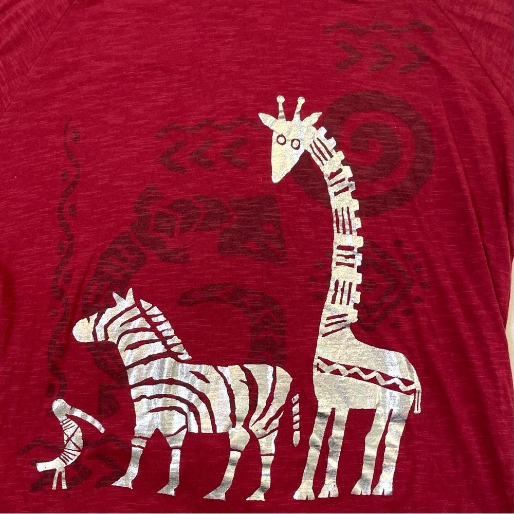 Disney Parks Animal Kingdom Lodge lightweight zip up hoodie large